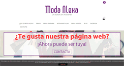 Desktop Screenshot of modaalexa.com