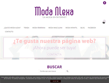 Tablet Screenshot of modaalexa.com